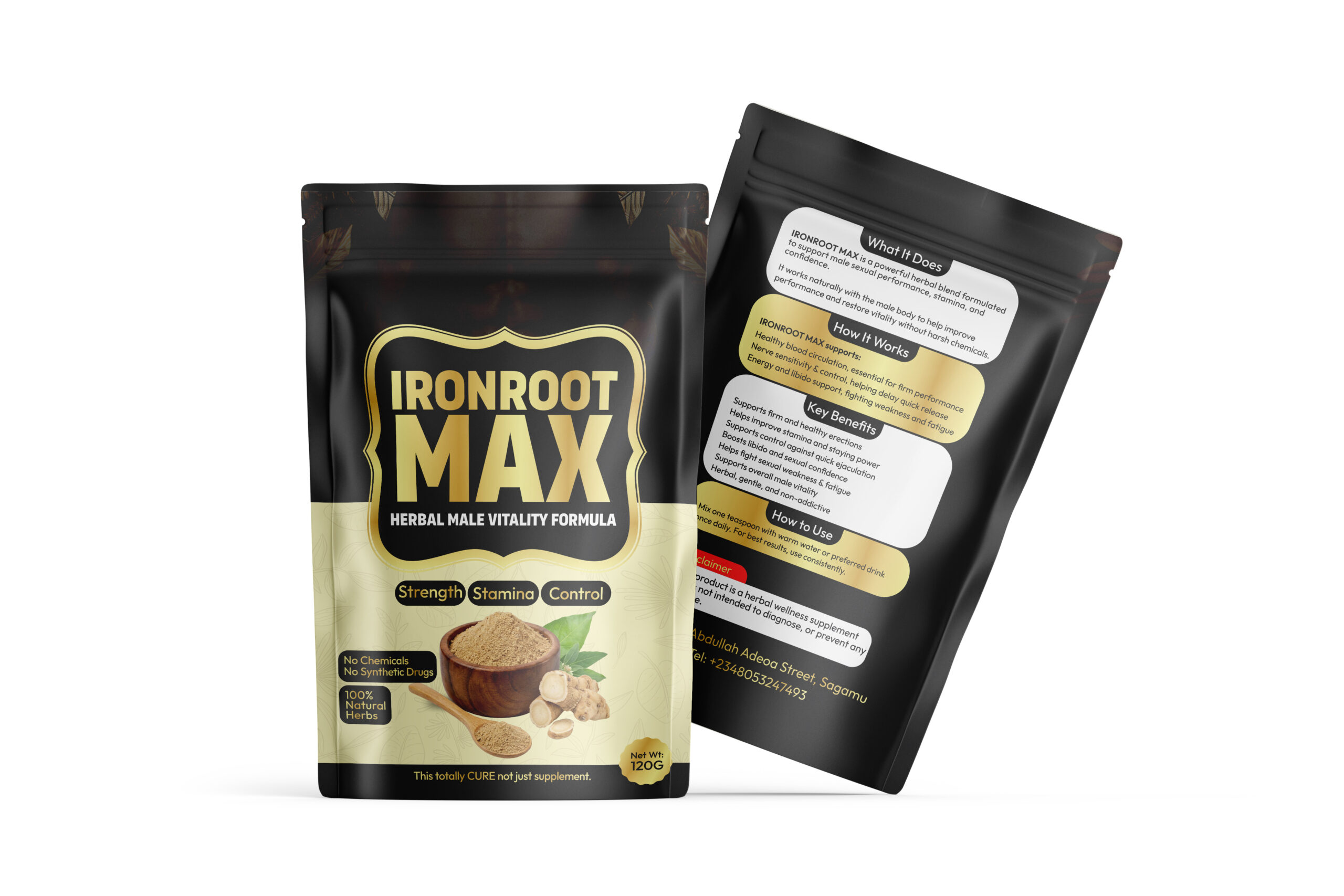 zipper pouch packaging mockup for branding